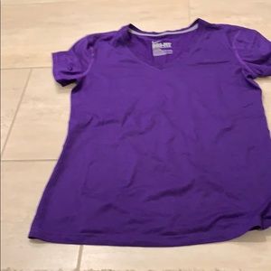 Nike running dry fit top medium. Purple